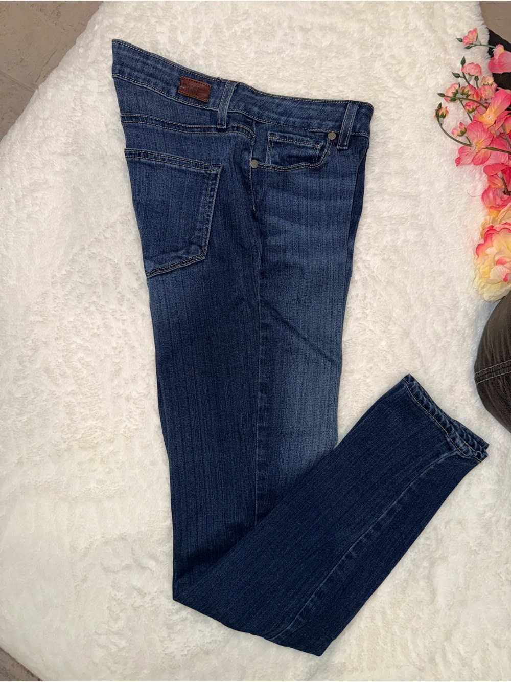 2 x 20$ PAIGE Dark Indigo Skinny Jeans Size 27